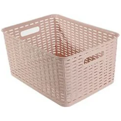 Mand N°6 rotan rechthoekig 29L> Opbergen|Badkamer