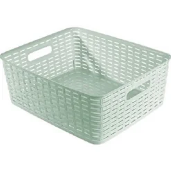 Mand N°4 rotan rechthoekig 12L> Opbergen|Badkamer