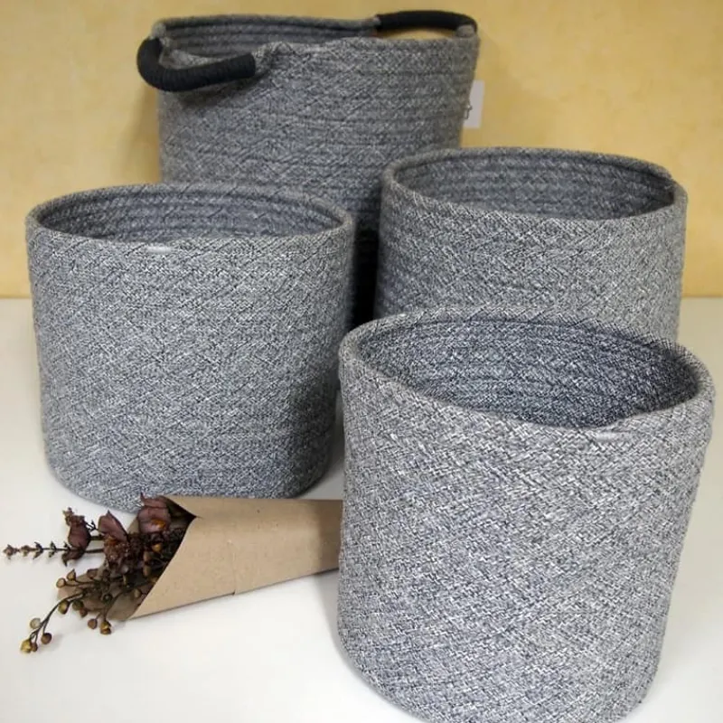 Mand stof 34xH38cm met handvatten> Opbergen