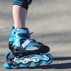 Maple Leaf skates Adam blauw> Fiets & Sport