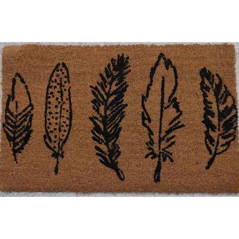 Mat Kokosvezel Blaadjes (40x60cm)> Woonaccessoires