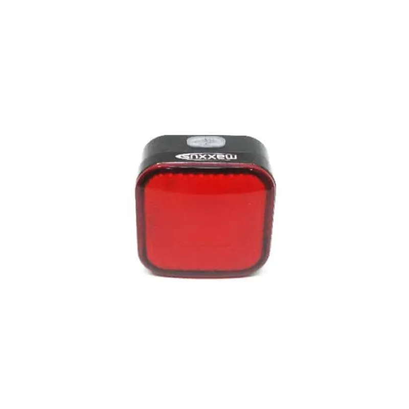 Maxxus Achterlicht Cube 120 Lumen Ovaal USB Oplaadbaar> Veilig Naar School|Fiets & Auto