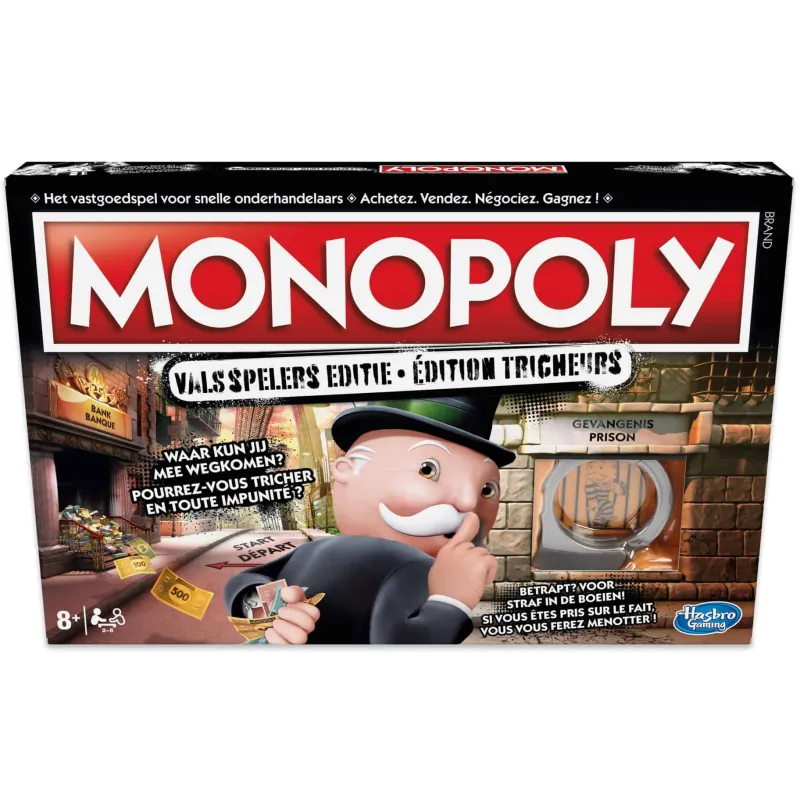 MB Monopoly Valsspelers Editie> Gezelschapspel