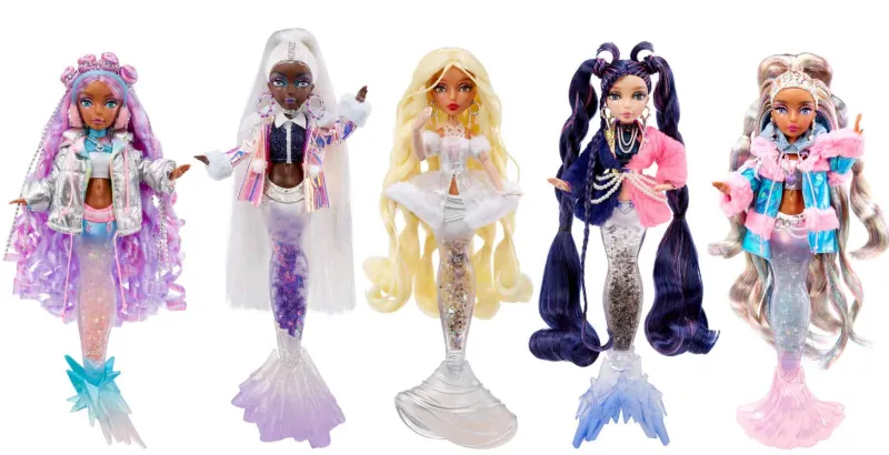 Mermaze Mermaidz W theme doll 5ass.> Poppen