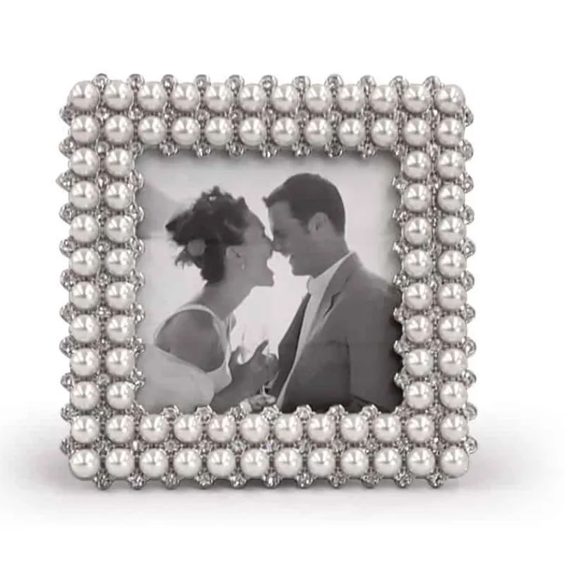 Metalen fotokader Rhodium> Fotokaders