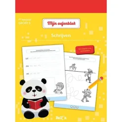 De Ballon Mijn oefenblok: Schrijven (1e leerjaar – groep 3)> Educatief