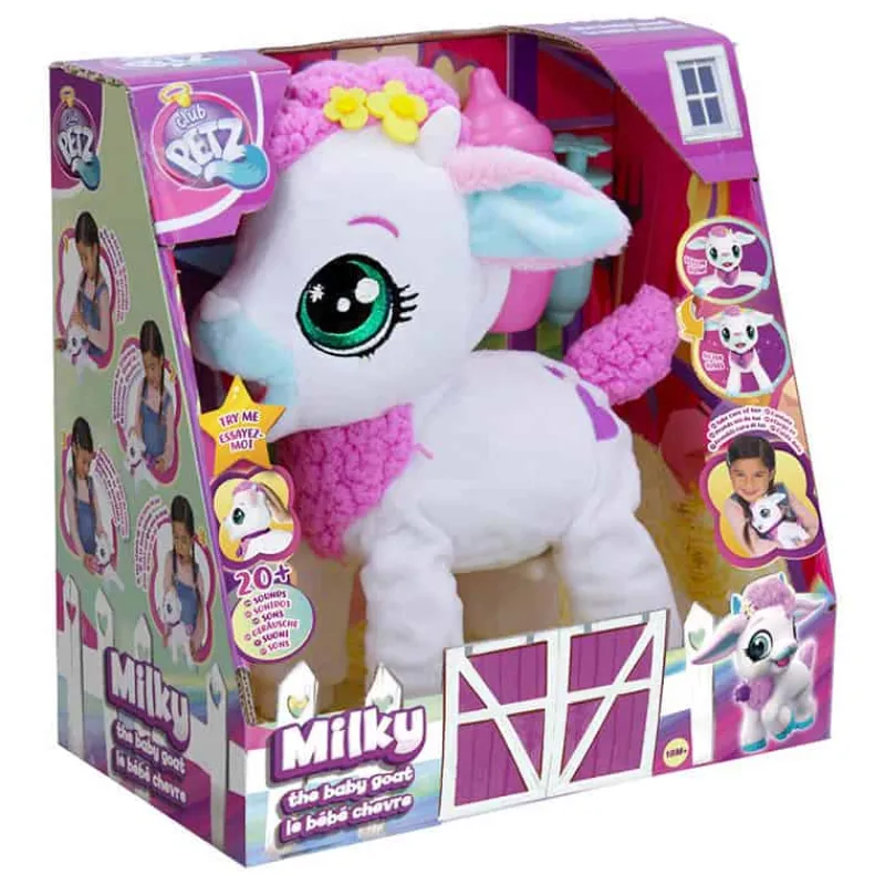Milky de geit – Interactieve Knuffel> Poppen|Knuffels & Pluche