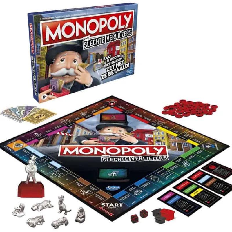 Hasbro Monopoly Slechte verliezers> Gezelschapspel