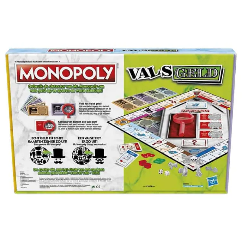 Hasbro Monopoly Vals Geld> Gezelschapspel