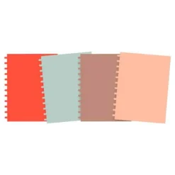 Nature Schrift PVC (A4) geruit> Papierwaren