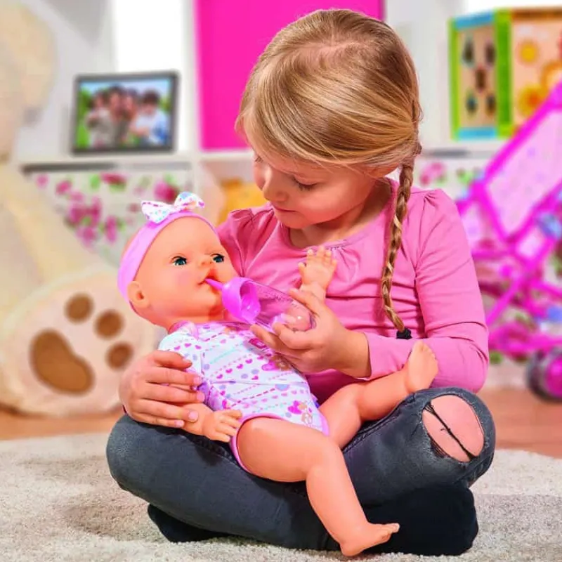 New Born Baby pop meisje (43cm)> Poppen