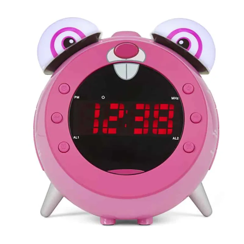 Nikkei wekkerradio roze> Muziek & Elektronica