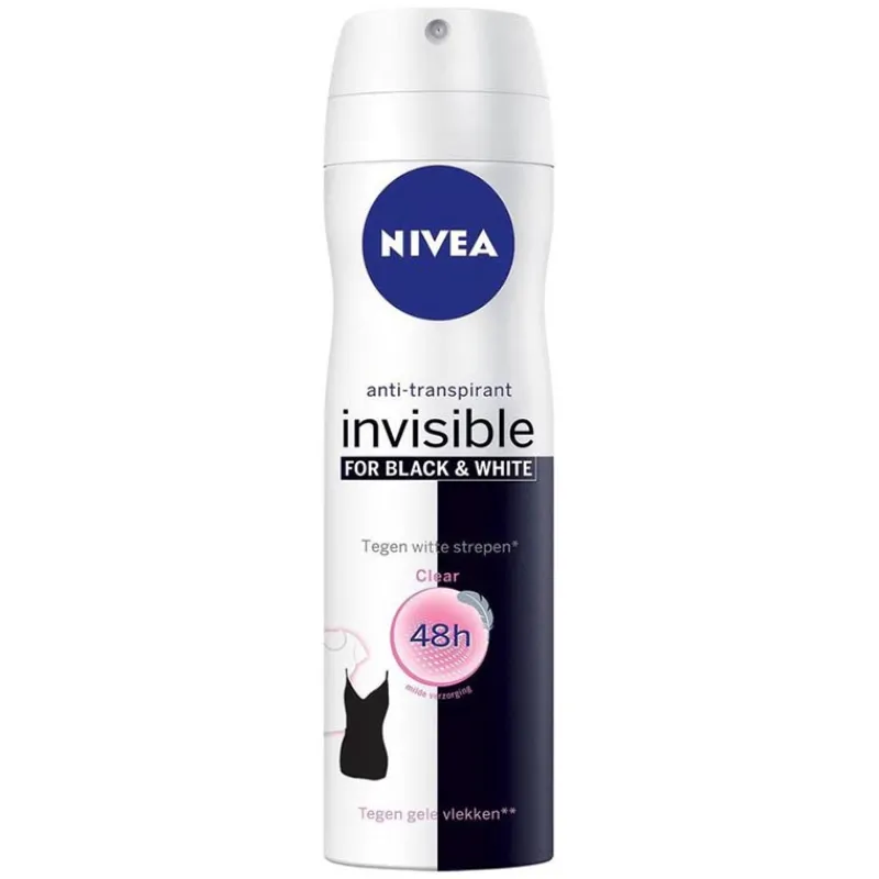 Nivea Deo Invisible Black & White 150ml> Hygiëne