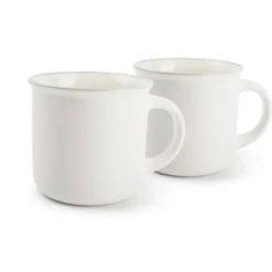 Nooz beker (39cl) rim groen – 2 stuks> Koffie & Thee