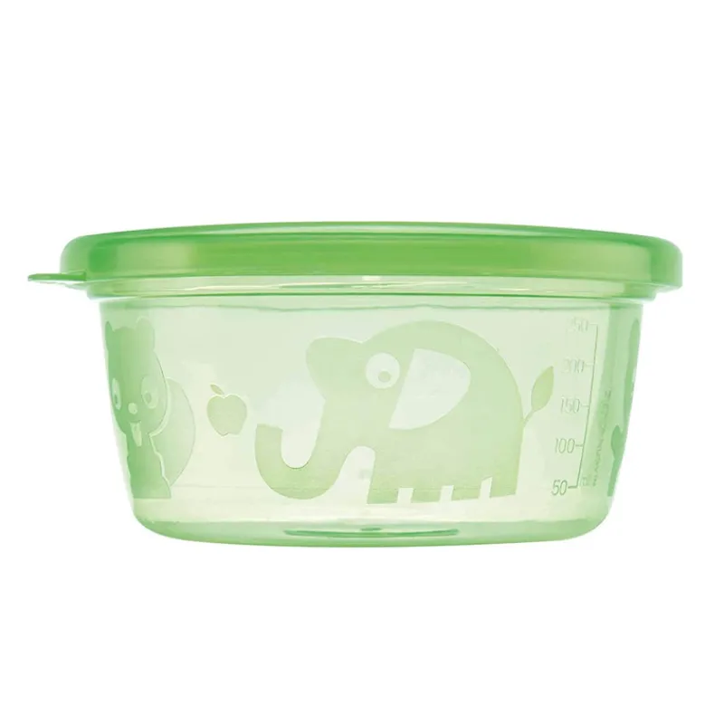 Nuby Picknick kommetjes (6 stuks) met deksel> Eten En Drinken