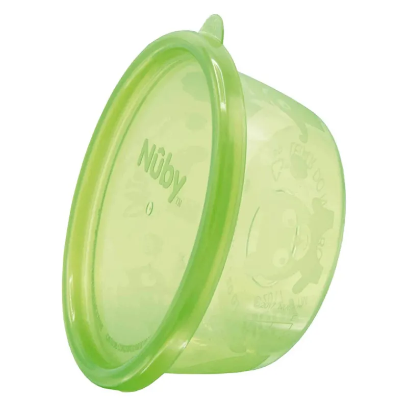 Nuby Picknick kommetjes (6 stuks) met deksel> Eten En Drinken