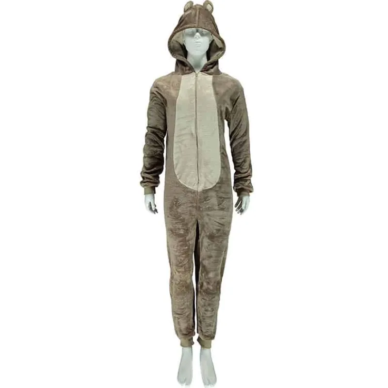 Onesie beer (kind/volwassenen)> Kleding