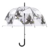 Paraplu transparant 2-zijdig vogel> Regenkleding & Paraplu'S