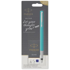 Parker Vector vulpen + blauwe inktpatronen> Schrijven & Tekenen