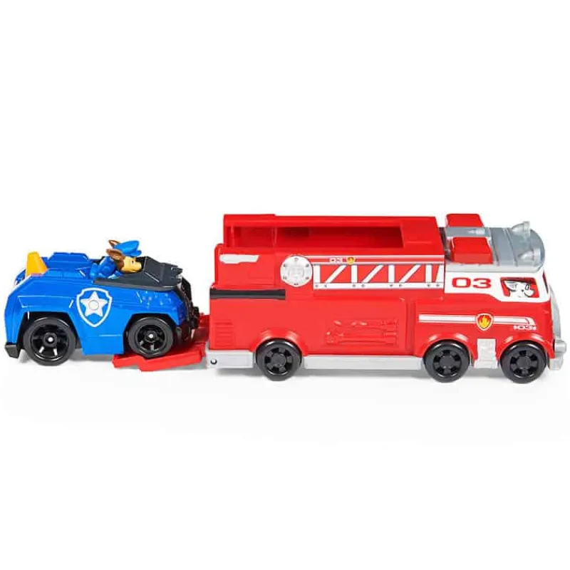 Paw Patrol Firetruck Team Vehicle Metal> Speelsets