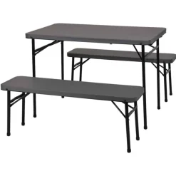 Picknickset 3-delig (tafel 102x91cm)> Tuinmeubels