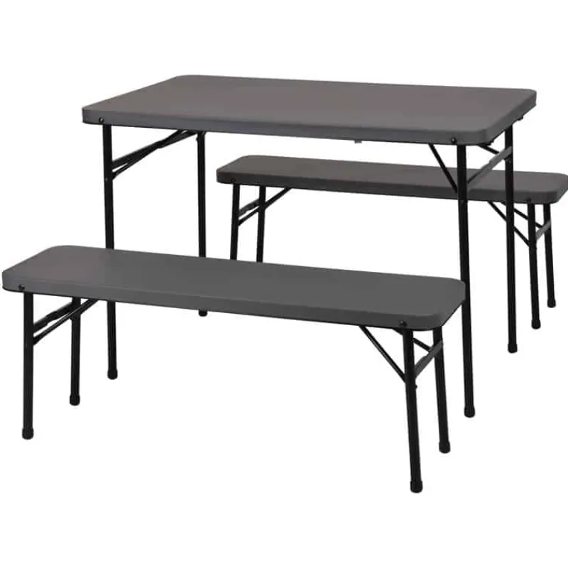 Picknickset 3-delig (tafel 102x91cm)> Tuinmeubels