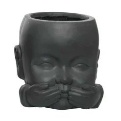 Planter monnik (ø23,5xH24cm)> Bloemen & Planten