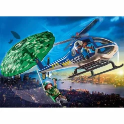 Playmobil City Action: Politiehelicopter – Parachute achtervolging> Speelsets