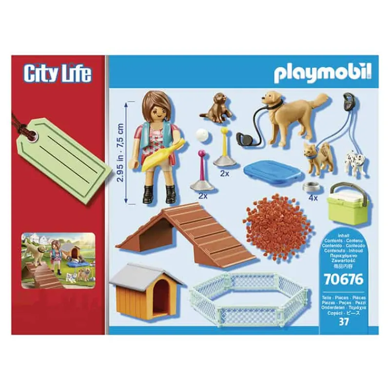 Playmobil City Life: Hondentrainster (70676)> Speelsets