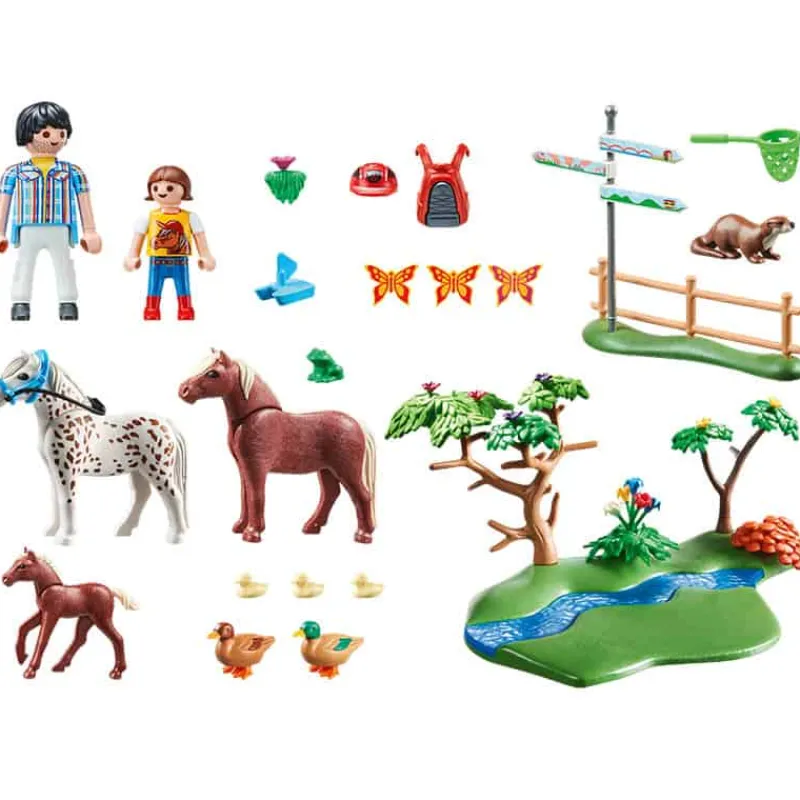 Playmobil Country 70512: Gelukkige ponyreis> Speelsets
