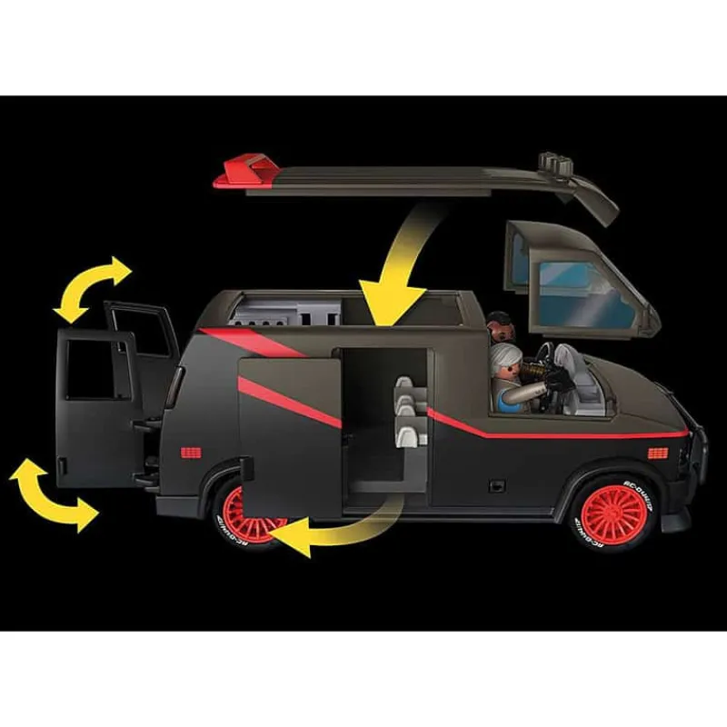 Playmobil De A-team Bus> Speelsets