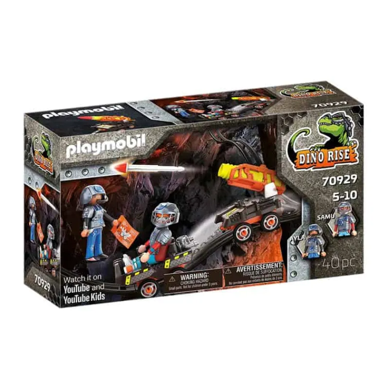 Playmobil ® Dino Rise: Dino Mine Raket Kart (70929)> Speelsets