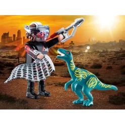 Playmobil DuoPack Velociraptor vs. Stroper> Speelsets