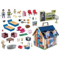 Playmobil Mijn meeneempoppenhuis (70985)><noscript><img width=