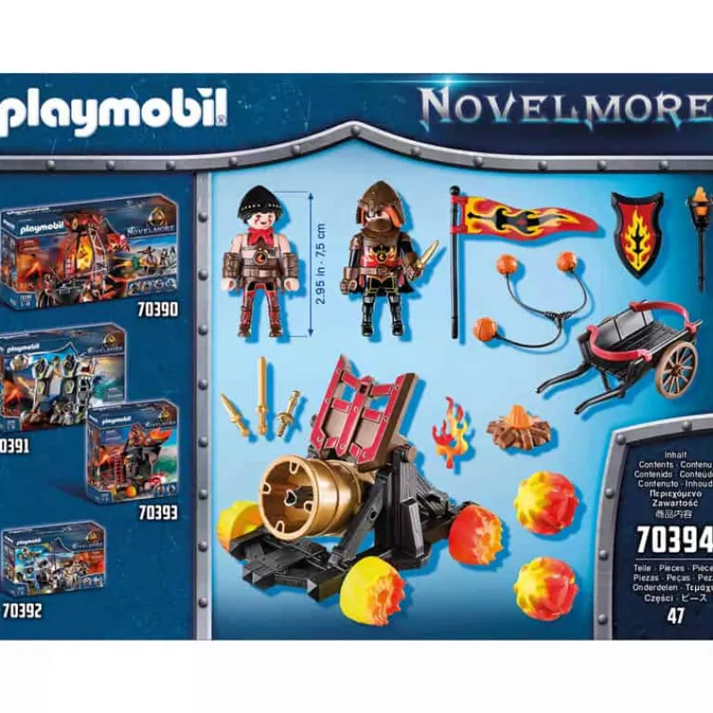 Playmobil Novelmore Burnham Raiders lavabombardement (70394)> Speelsets