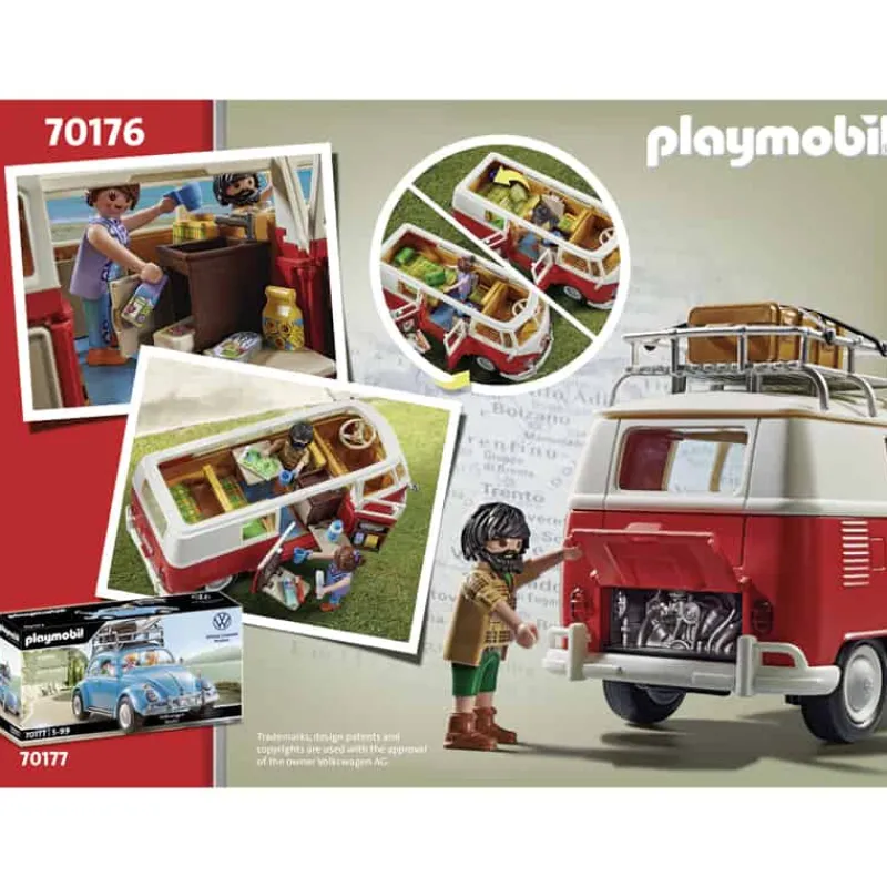 Playmobil Volkswagen T1 Campingbus> Speelsets