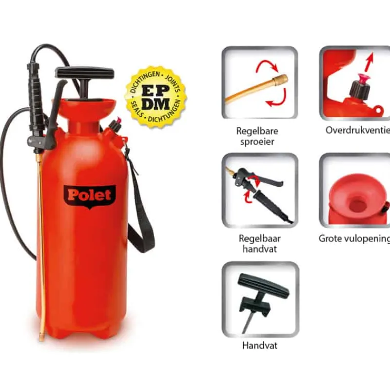 Polet Druksproeier EPDMdichtingen (8L)> Gereedschap