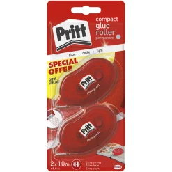 Pritt compact roller permanent (2 stuks) 8,4mm> Knutselen
