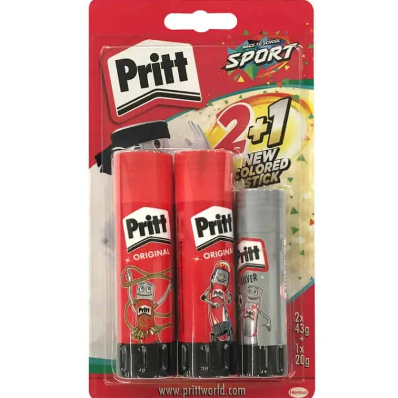 Pritt stick 2x43gr> Knutselen|Bureaumateriaal