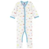 Petit Bateau Pyjama zonder voetjes blauw> Babykleding En Textiel