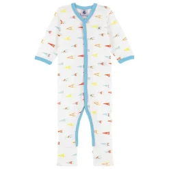 Petit Bateau Pyjama zonder voetjes blauw> Babykleding En Textiel