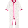 Petit Bateau Pyjama zonder voetjes roze> Babykleding En Textiel