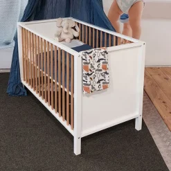 Quax Bed Nordic wit naturel> Babypark & Bed|Babymeubels