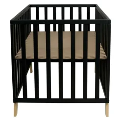 Quax box Alix zwart/naturel> Babypark & Bed
