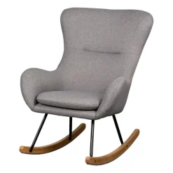 Quax Schommelstoel rocking chair donker grijs> Babymeubels