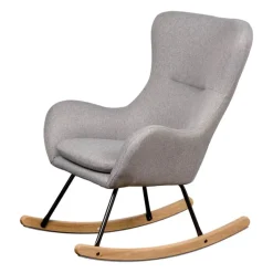 Quax Schommelstoel rocking chair donker grijs> Babymeubels