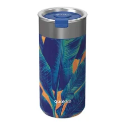 Quokka stainless steel isoleerbeker (400ml) blue jungle> Lunch