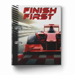 Racing Stripes ringmap (A4) Finish First> Mappen & Ordners