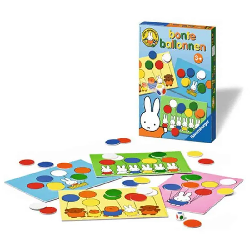 Ravensburger Nijntje bonte ballonnen> Gezelschapspel