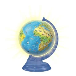RB 3D Puzzel Kinderglobe Night Edition> Gezelschapspel|Creatief